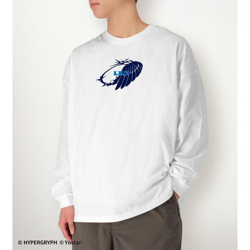 『アークナイツ』ロゴス ショッピングver. 着用BIGシルエットロングTシャツユニセックス